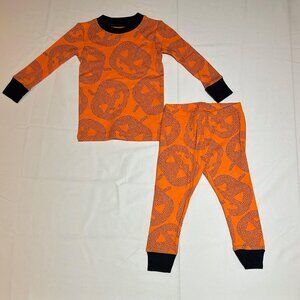 Carter's Baby Unisex Halloween Fall Orange Pumpkins 2 Piece PJ Set NWT